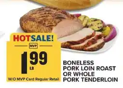 Food Lion Boneless Pork Loin Roast or Whole Pork Tenderloin offer