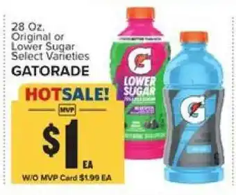 Food Lion Gatorade offer