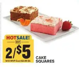 Food Lion Cake Squares offer