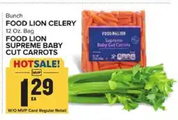 Food Lion FOOD LION SUPREME BABY CUT CARROTS offer