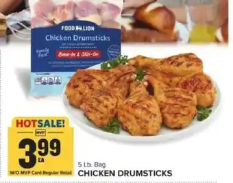 Food Lion Chicken Drumsticks offer
