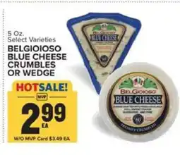 Food Lion BELGIOIOSO BLUE CHEESE CRUMBLES OR WEDGE offer