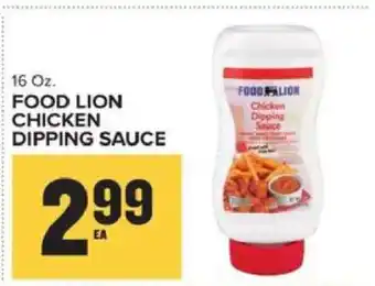 Food Lion FOOD LION CHICKEN DIPPING SAUCE offer