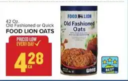 Food Lion FOOD LION OATS offer