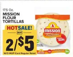 Food Lion Mission Flour Tortillas offer
