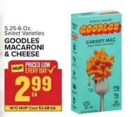 Food Lion Goodles Macaroni & Cheese offer