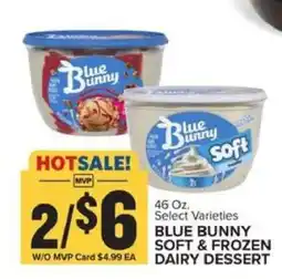Food Lion Blue Bunny Soft Frozen Dairy Dessert offer