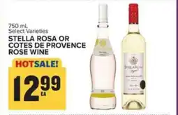 Food Lion Stella Rosa or Cotes de Provence Rose Wine offer