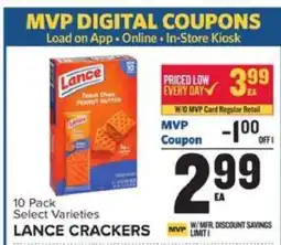 Food Lion Lance Crackers offer
