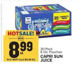 Food Lion Capri Sun Juice offer