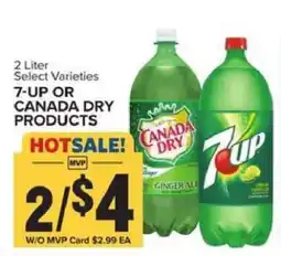 Food Lion 7-UP or Canada Dry Products offer