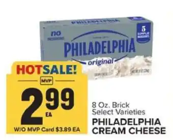 Food Lion Philadelphia Cream Cheese offer