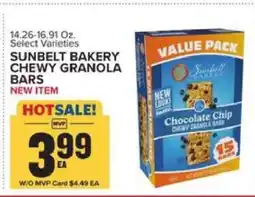 Food Lion SUNBELT BAKERY CHEWY GRANOLA BARS offer