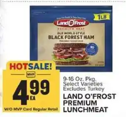 Food Lion Land O'Frost Premium Lunchmeat offer