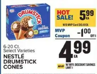 Food Lion Nestle Drumstick Cones offer