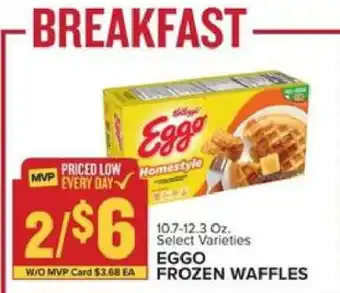 Food Lion Eggo Frozen Waffles offer
