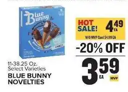 Food Lion Blue Bunny Novelties offer