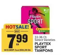 Food Lion Playtex Sport Tampons offer