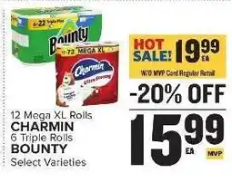 Food Lion Charmin & Bounty offer