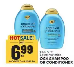 Food Lion OGX SHAMPOO OR CONDITIONER offer