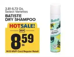 Food Lion Batiste Dry Shampoo offer