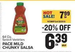 Food Lion PACE MILD CHUNKY SALSA offer