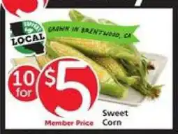 Albertsons Sweet Corn offer
