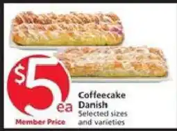 Albertsons Coffeecake Danish offer