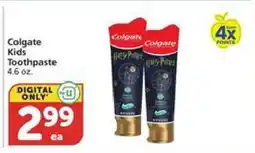 Albertsons Colgate Kids Toothpaste offer