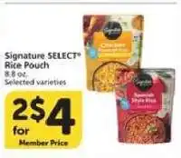 Albertsons Signature SELECT Rice Pouch offer