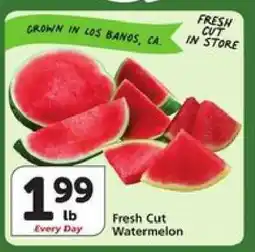 Albertsons Fresh Cut Watermelon offer