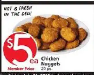 Albertsons Chicken Nuggets offer