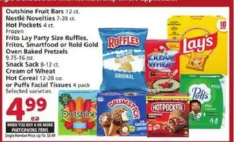 Albertsons Outshine Fruit Bars offer