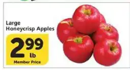 Albertsons Large Honeycrisp Apples offer