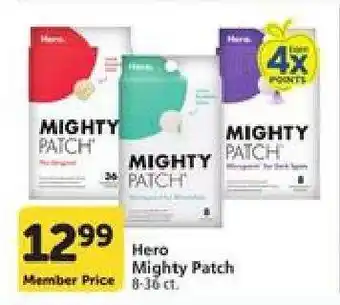 Albertsons Hero Mighty Patch offer