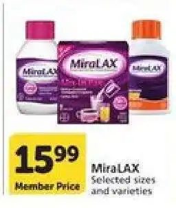 Albertsons MiraLAX offer