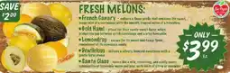 Rouses Fresh Melons offer