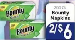 Caledonia Marketplace Bounty Napkins offer
