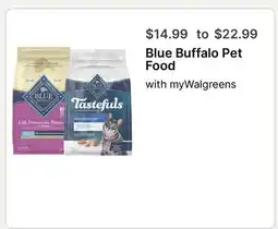 Walgreens Blue Buffalo Pet Food offer