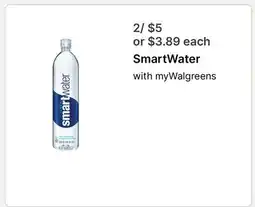 Walgreens SmartWater offer