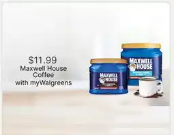 Walgreens Maxwell House Coffee offer