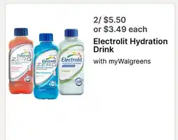 Walgreens Electrolit Hydration Drink offer