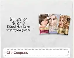 Walgreens L'Oréal Hair Color offer