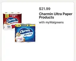 Walgreens Charmin Ultra Paper Products offer