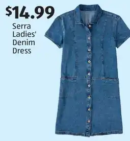 Aldi Serra Ladies' Denim Dress offer