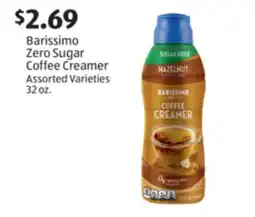Aldi Barissimo Zero Sugar Coffee Creamer offer
