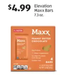 Aldi Elevation Maxx Bars offer