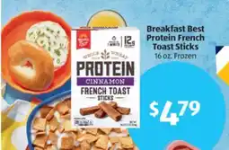 Aldi Breakfast Best Protein French Toast Sticks offer