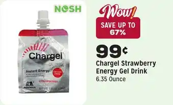 Grocery Outlet Strawberry Energy Gel Drink offer