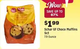 Grocery Outlet Gf Choco Muffins 5ct offer